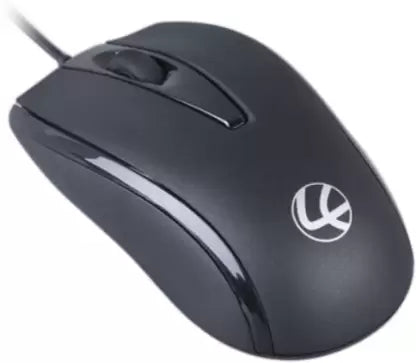 LAPCARE L70 Wired Optical Mouse (USB 2.0, Black)