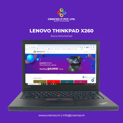Lenovo Thinkpad : X-260|| Core -i5