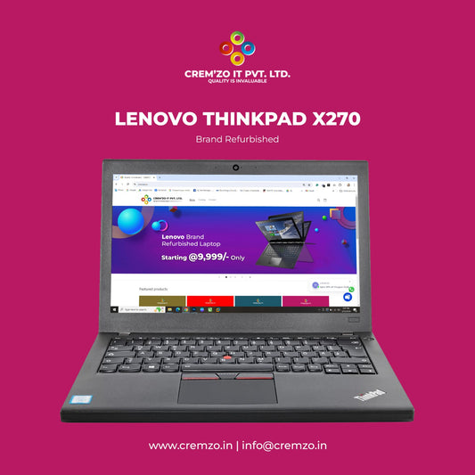 Lenovo Thinkpad : X-270|| Core -i5