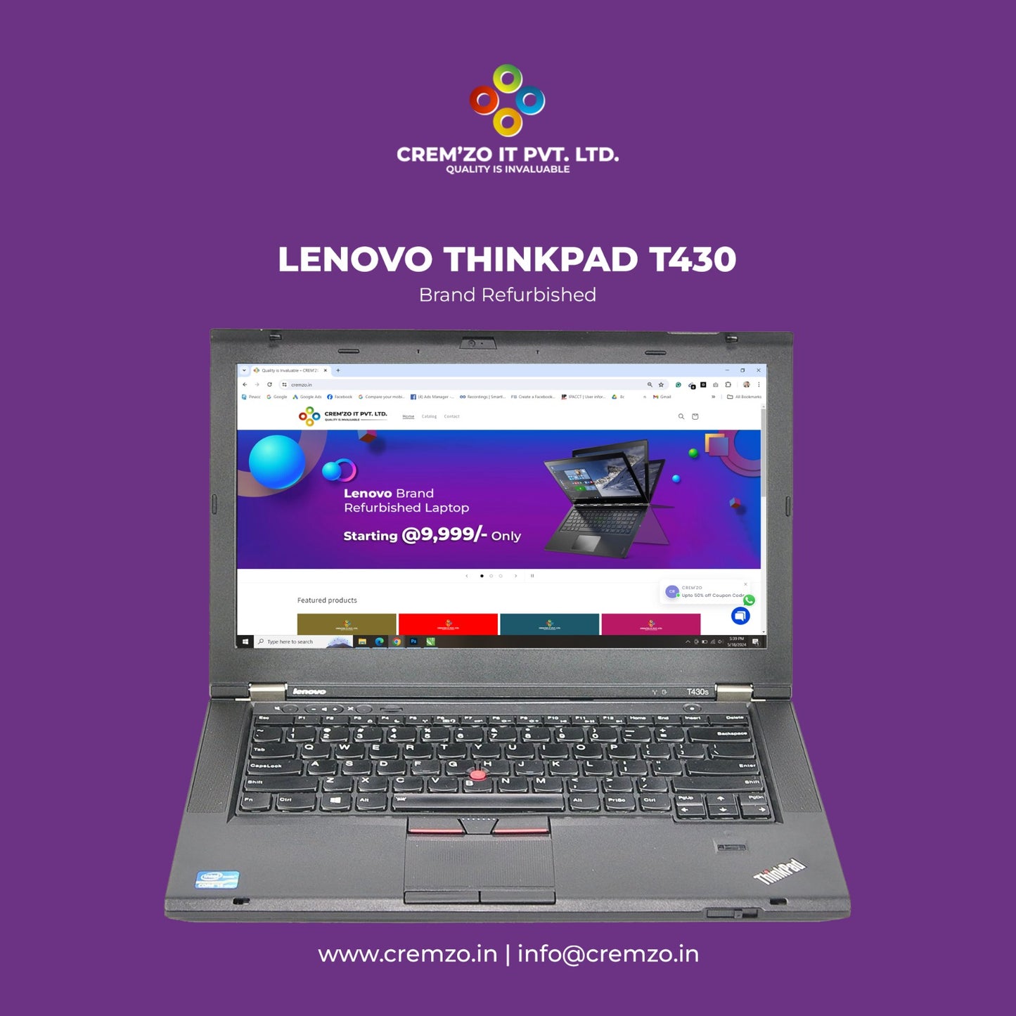 Lenovo ThinkPad T-430